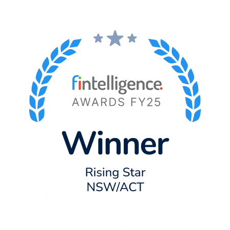 FY25 Winner · Fintelligence, Rising Star NSW/ACT
